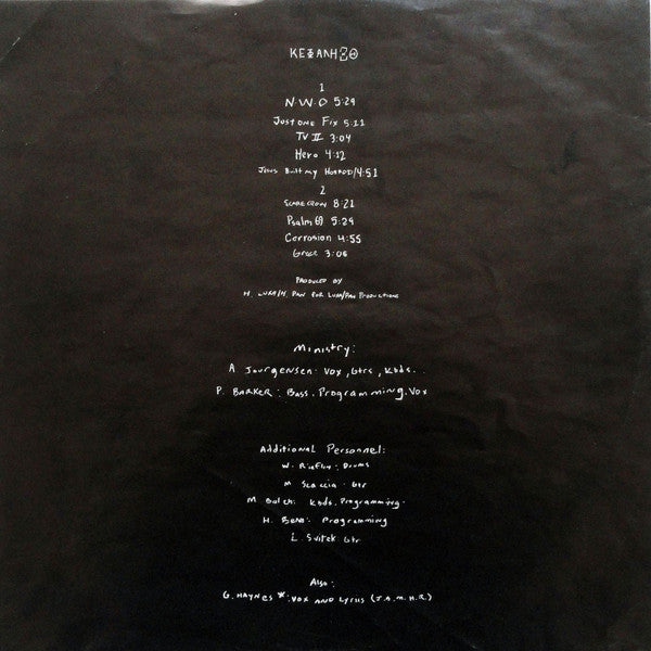 Ministry : ΚΕΦΑΛΗΞΘ (LP, Album)