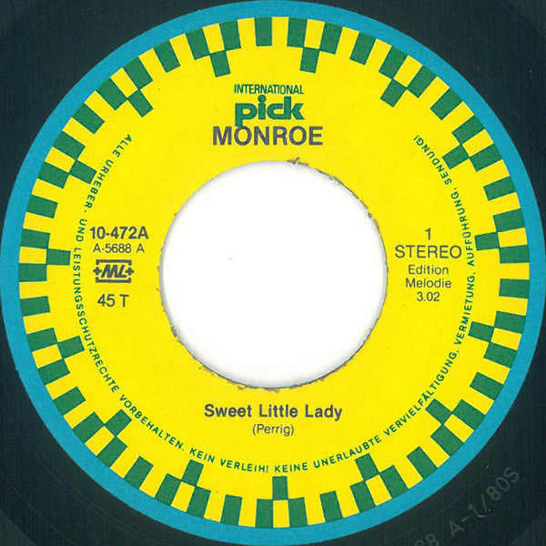 Monroe (17) : Sweet Little Lady (7", Single)