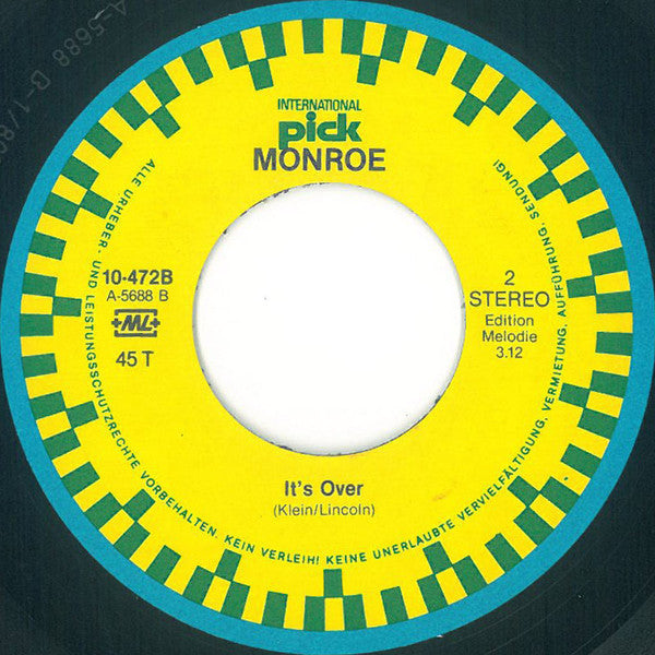 Monroe (17) : Sweet Little Lady (7", Single)