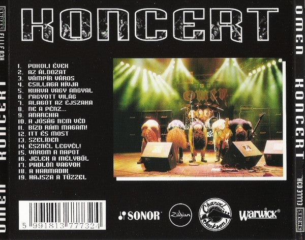 Omen (19) : Koncert (CD, Album)