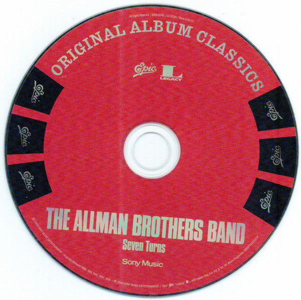 The Allman Brothers Band : Original Album Classics (CD, Album, RE + CD, Album, RE + CD, Album, RE + CD)