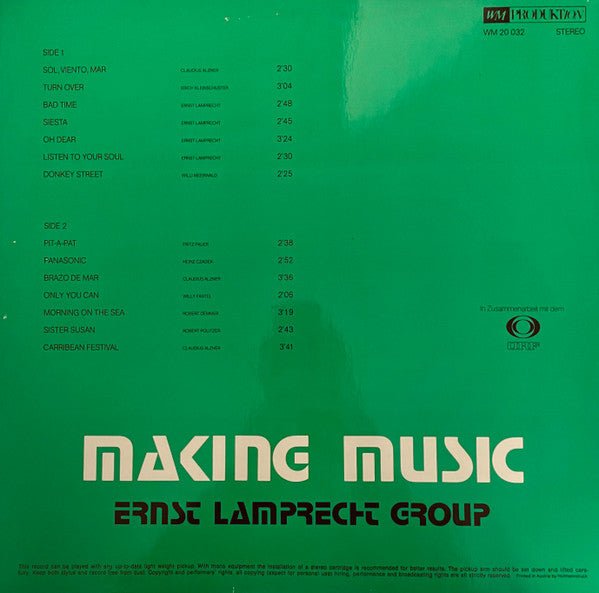 Ernst Lamprecht Group : Making Music (LP, Album)