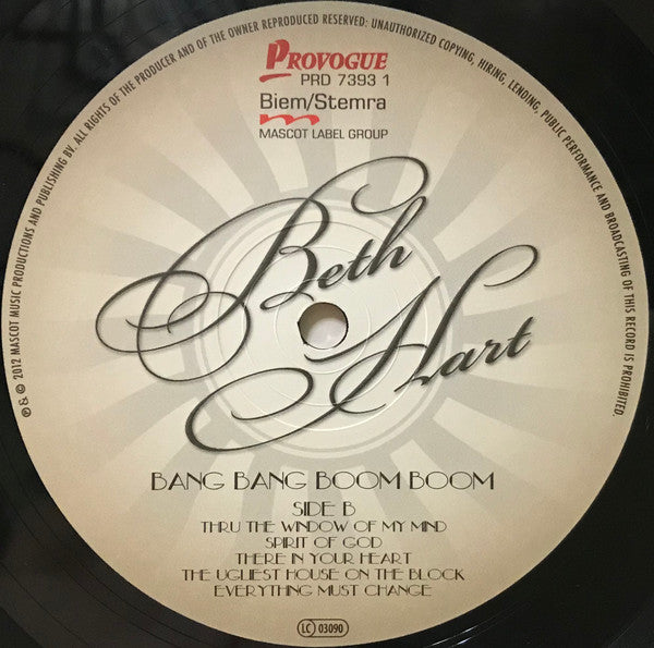 Beth Hart : Bang Bang Boom Boom (LP, Album)