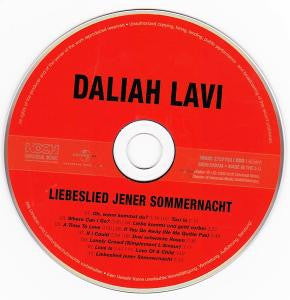 Daliah Lavi : Liebeslied Jener Sommernacht (CD, Album, RE)