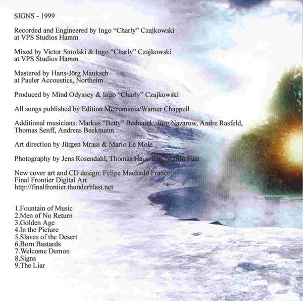 Mind Odyssey : Signs (CD, Album, RE, RM)