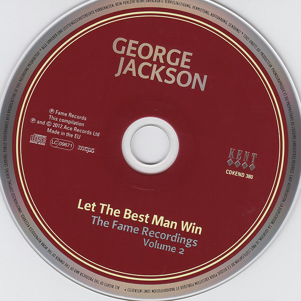 George Jackson (3) : Let The Best Man Win: The Fame Recordings Volume 2 (CD, Comp, RM)