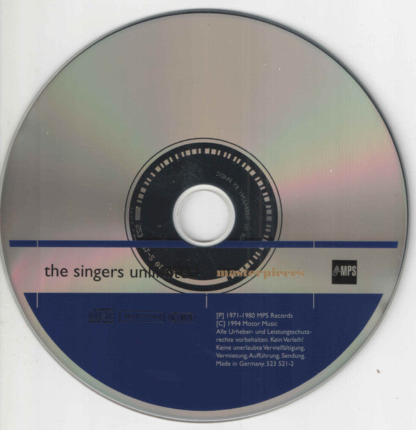 The Singers Unlimited : Masterpieces (CD, Comp, RE)