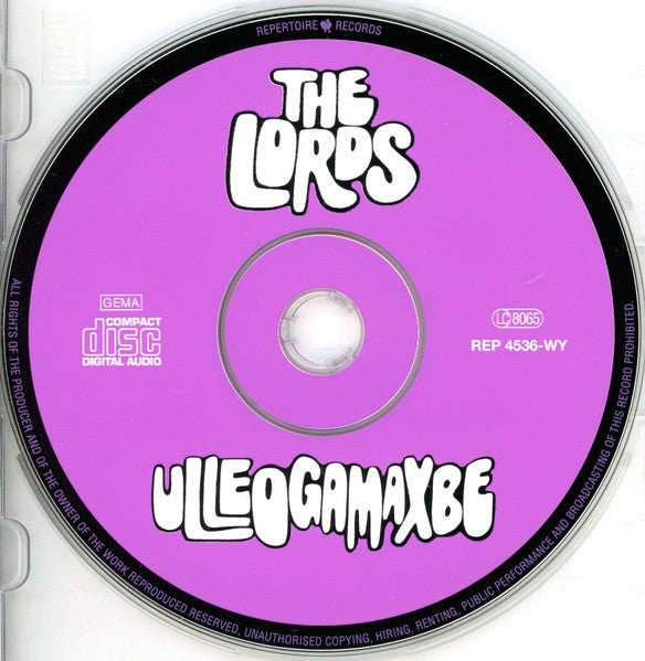 The Lords : Ulleogamaxbe (CD, Album, RE)