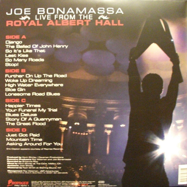 Joe Bonamassa : Live From The Royal Albert Hall (2xLP, Album, 180)