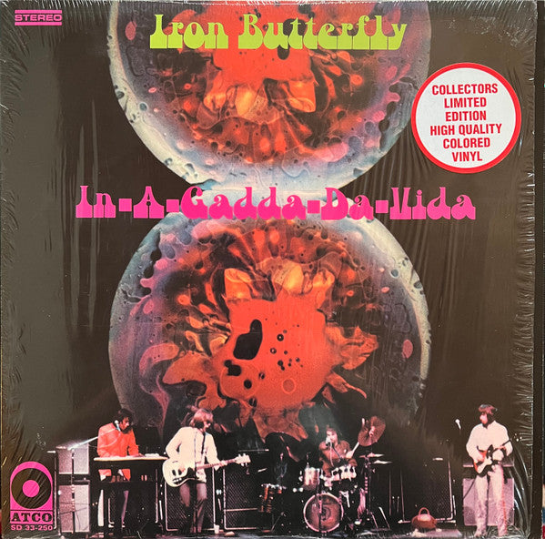 Iron Butterfly : In-A-Gadda-Da-Vida (LP, Album, Ltd, RE, Ora)
