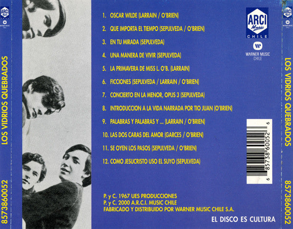 Los Vidrios Quebrados : Fictions (CD, Album, RE, RM)
