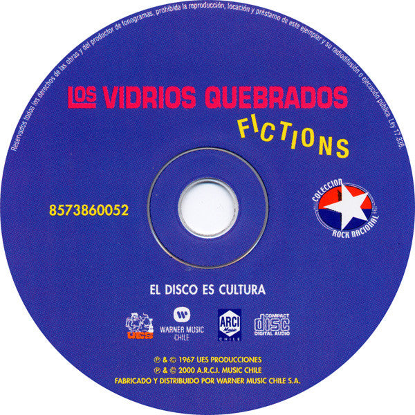 Los Vidrios Quebrados : Fictions (CD, Album, RE, RM)