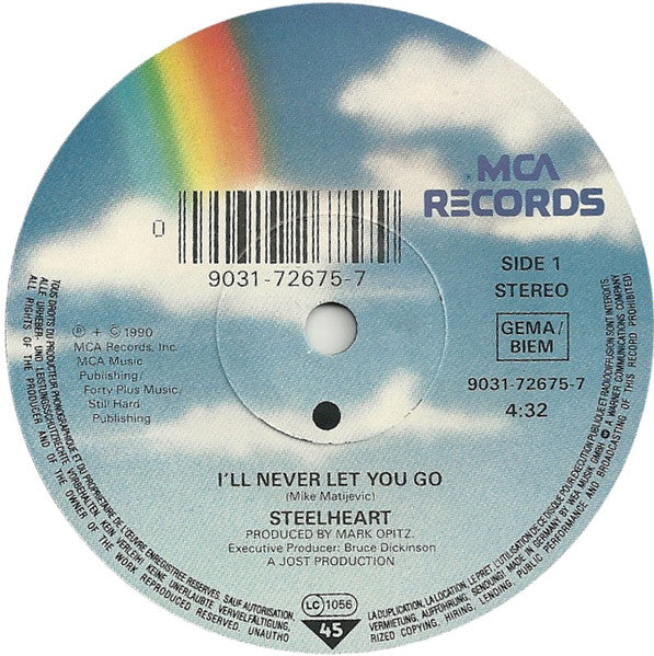 Steelheart : I'll Never Let You Go (7", Single)