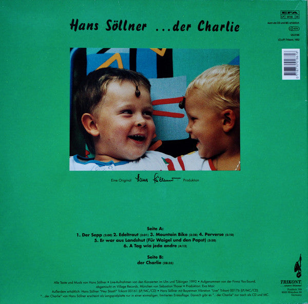 Hans Söllner : ... Der Charlie (LP, Album, Ltd, Gre)