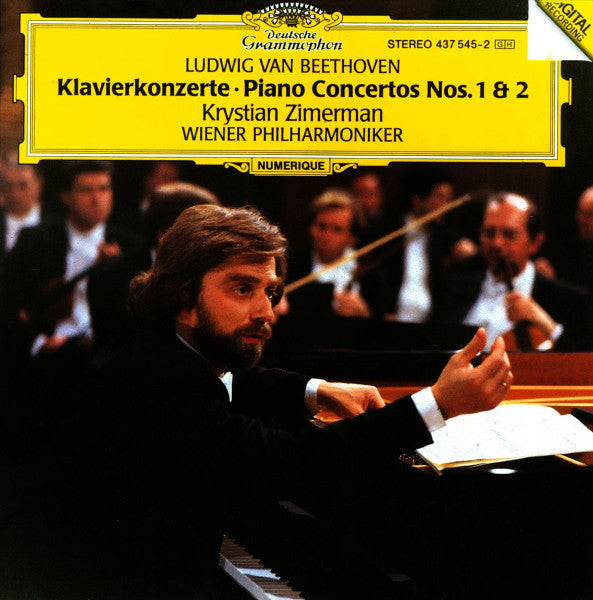 Ludwig van Beethoven, Krystian Zimerman, Wiener Philharmoniker : Klavierkonzerte = Piano Concertos Nos. 1 & 2 (CD, Album)