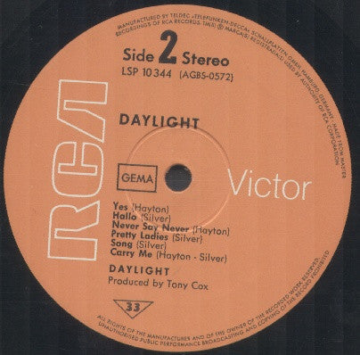 Daylight (13) : Daylight (LP)