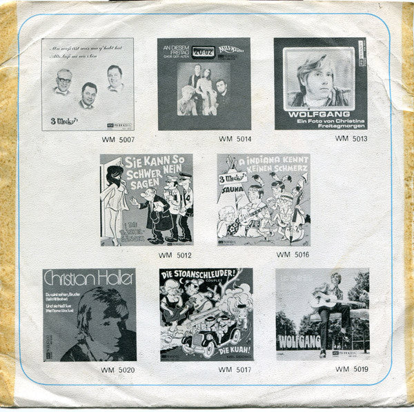 Wolfgang Hofer : Song For Julia / Sorry Christina (7", Single)