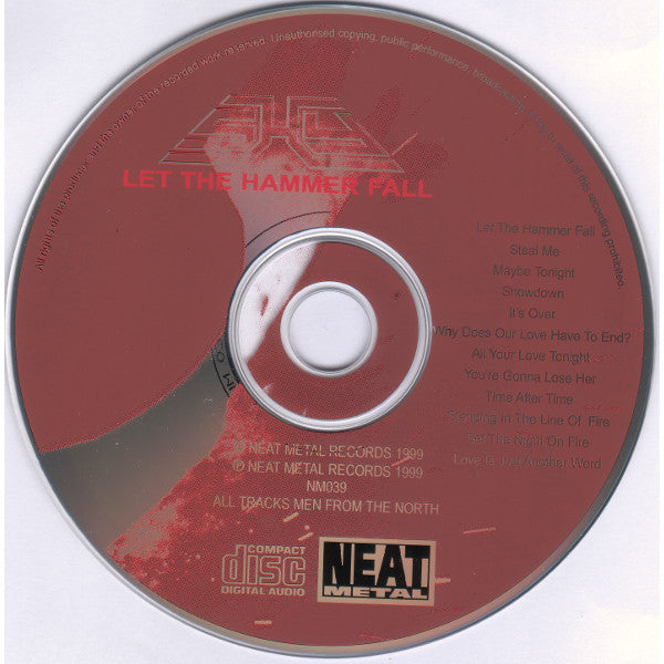 Shy (5) : Let The Hammer Fall (CD, Album)