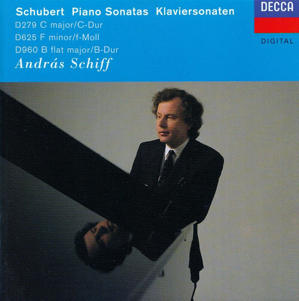 Franz Schubert, András Schiff : Piano Sonatas = Klaviersonaten: D279 C Major = C-dur • D625 F Minor = F-moll • D960 B Flat Major = B-dur (CD, Album)