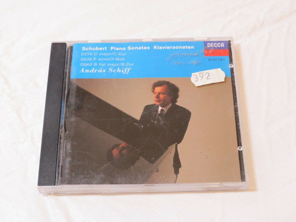 Franz Schubert, András Schiff : Piano Sonatas = Klaviersonaten: D279 C Major = C-dur • D625 F Minor = F-moll • D960 B Flat Major = B-dur (CD, Album)