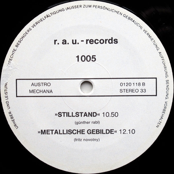 The Reform Art Unit : Reform Art Unit (LP)