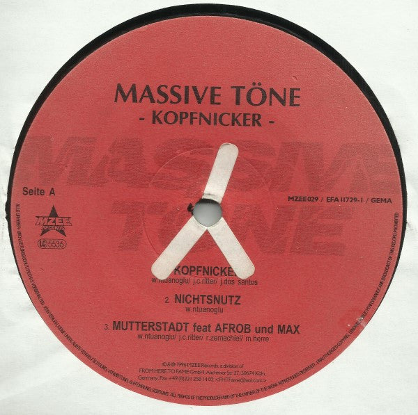 Massive Töne : Kopfnicker (2xLP, Album)