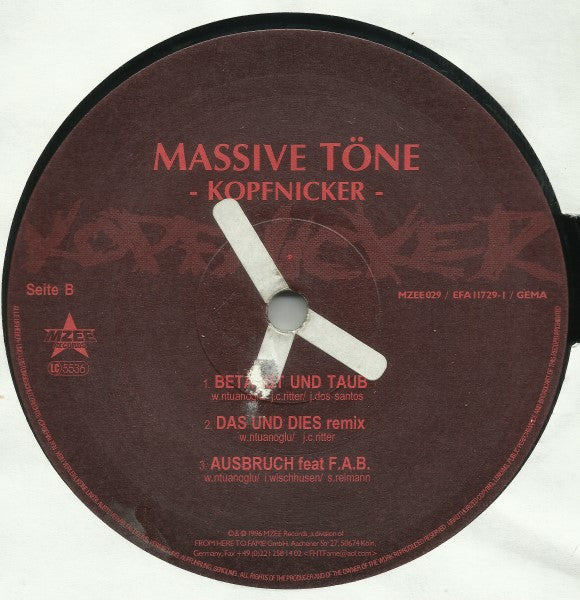 Massive Töne : Kopfnicker (2xLP, Album)