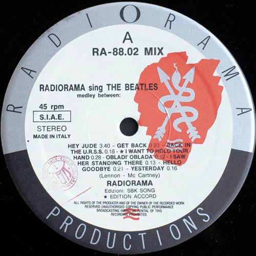 Radiorama : Sing The Beatles (12")