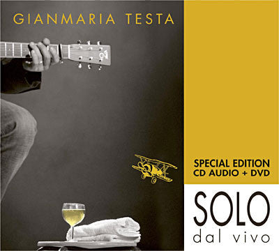Gianmaria Testa : Solo Dal Vivo (CD, Album + DVD)