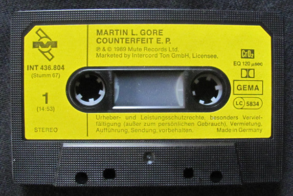 Martin L. Gore : Counterfeit E.P (Cass, EP)