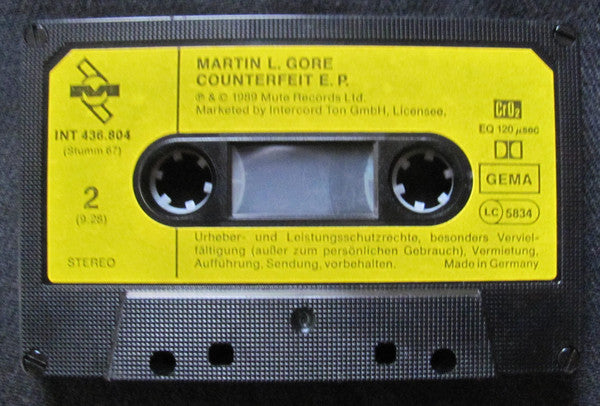 Martin L. Gore : Counterfeit E.P (Cass, EP)