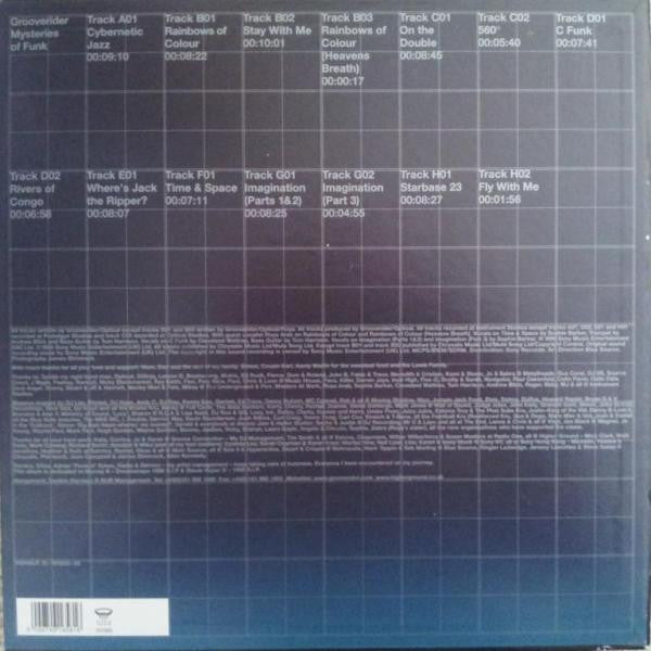 Grooverider : Mysteries Of Funk (4x12", Album, Ltd, 180 + Box)