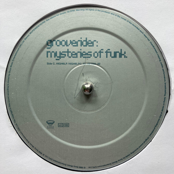 Grooverider : Mysteries Of Funk (4x12", Album, Ltd, 180 + Box)