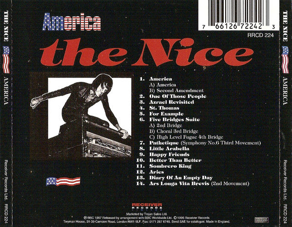The Nice : America (The BBC Sessions) (CD, Comp)
