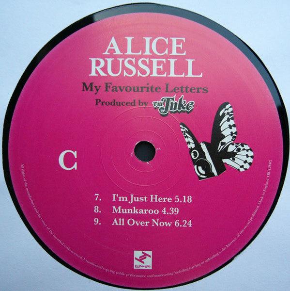 Alice Russell : My Favourite Letters (2xLP, Album)