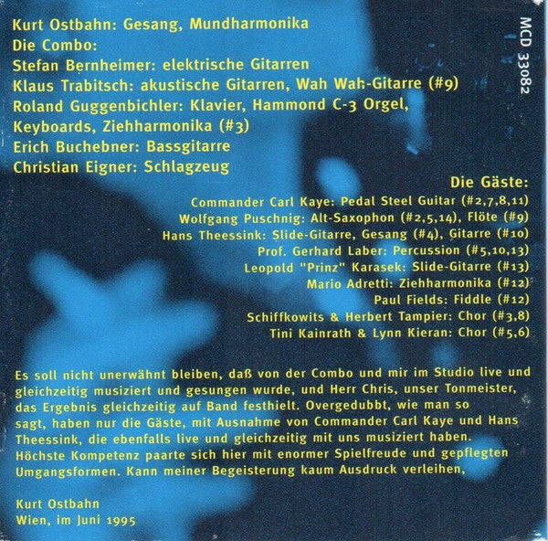 Kurt Ostbahn : Espresso Rosi (CD, Album)
