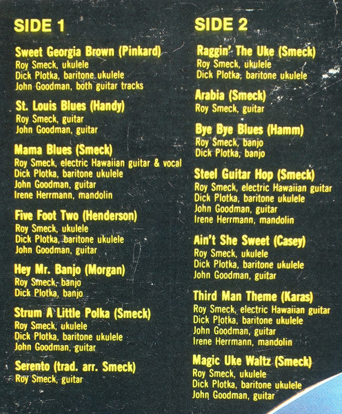 Roy Smeck : Wizard Of The Strings (LP, Album)