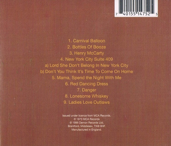 Lee Clayton : Lee Clayton (CD, Album, RE)