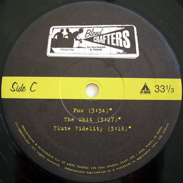 Blendcrafters : Blend Crafters Volume One (2xLP, Album)