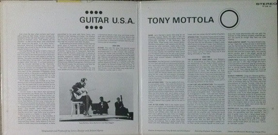 Tony Mottola : Guitar U.S.A. (LP, Album, RE)
