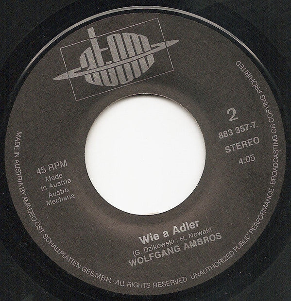 W. Ambros*, № 1* : Geplante Zukunft (7", Single)