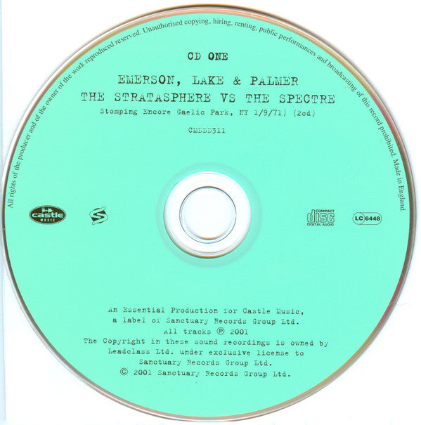 Emerson, Lake & Palmer : The Original Bootleg Series From The Manticore Vaults Vol. One (Box + 2xCD + 2xCD + 2xCD + CD)
