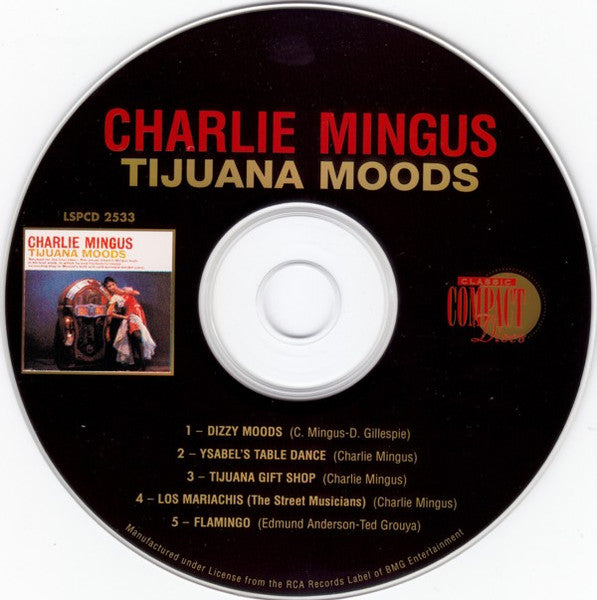 Charlie Mingus* : Tijuana Moods (CD, Album, RE, RM, 24 )