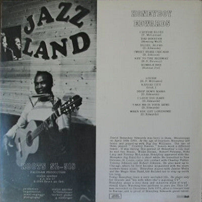 David "Honeyboy" Edwards : Blues Blues Blues (LP, Album)