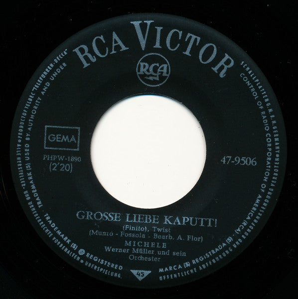 Michele (6) : Große Liebe Kaputt! (7", Single)