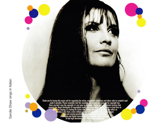 Sandie Shaw : Sandie Shaw (Canta In Italiano) La Cantante Scalza (CD, Comp, Copy Prot.)