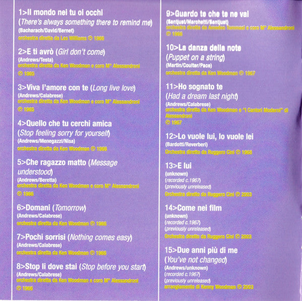 Sandie Shaw : Sandie Shaw (Canta In Italiano) La Cantante Scalza (CD, Comp, Copy Prot.)