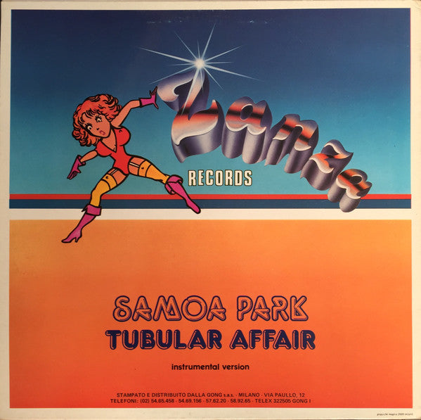 Samoa Park : Tubular Affair (12")