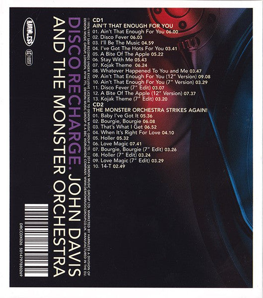John Davis & The Monster Orchestra : Ain't That Enough For You / The Monster Orchestra Strikes Again! (CD, Album, RE + CD, Album, RE + Comp, S/Edition)