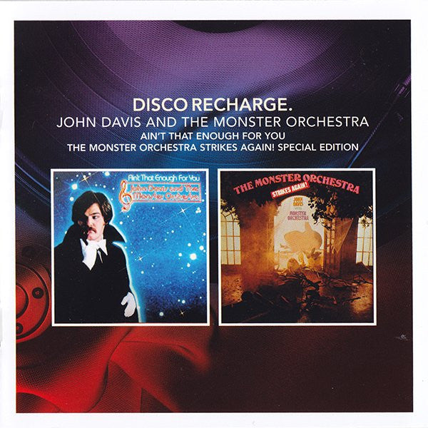 John Davis & The Monster Orchestra : Ain't That Enough For You / The Monster Orchestra Strikes Again! (CD, Album, RE + CD, Album, RE + Comp, S/Edition)